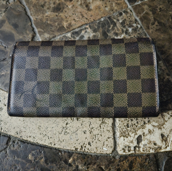 Louis Vuitton Damier Portefeuille Sarah Long Wallet - Picture 3 of 10